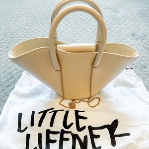 Little Liffner Small Tulip Leather Shoulder Bag